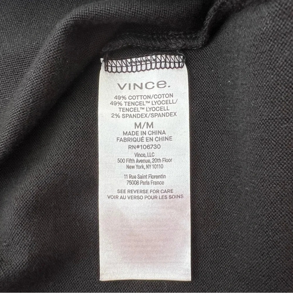 Vince Black O-Ring Wrap Midi Skirt - Picture 7 of 7